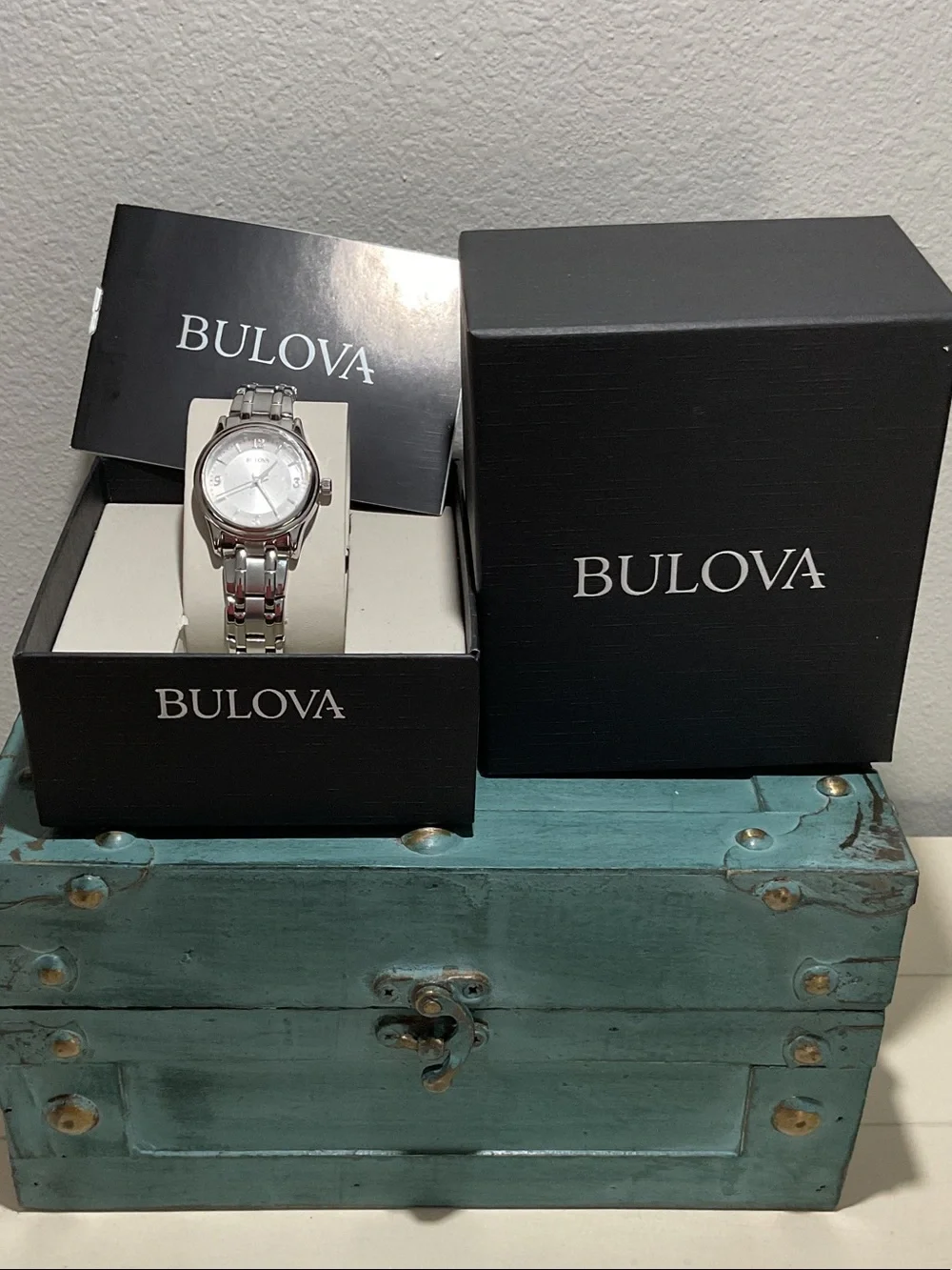 Bulova Women’s Stainless Steel Quartz Watch 30mm 96L005